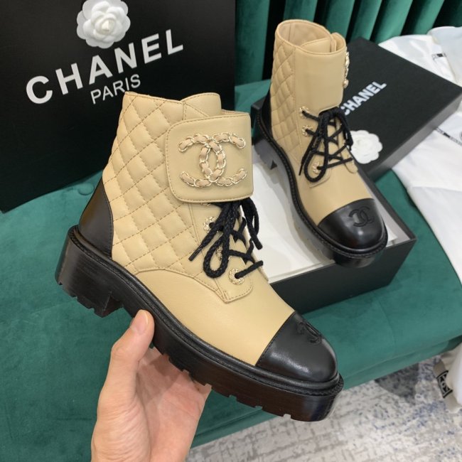 Chanel Women Shoes Boots Luxury Brand Design Leather Ankle Fashion Boots for Winter Whatapp