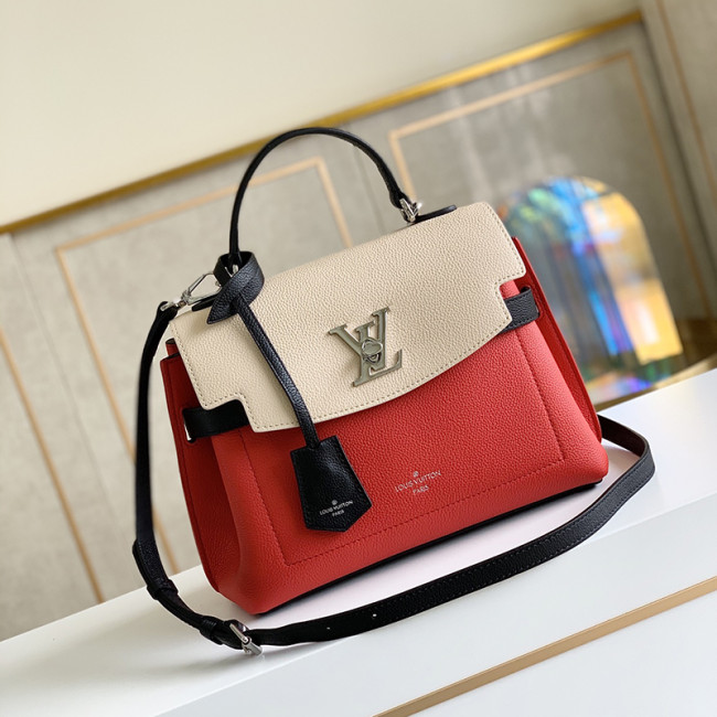 Louis Vuitton Womens Bag LOCKME EVER BB Leather Luxury Brand Shoulder Bags for Women with Original Box M53950 Whatapp