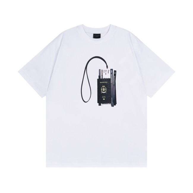 BalenciagaLuxury Brand Women Mens Short Sleeve T-Shirt Whatapp