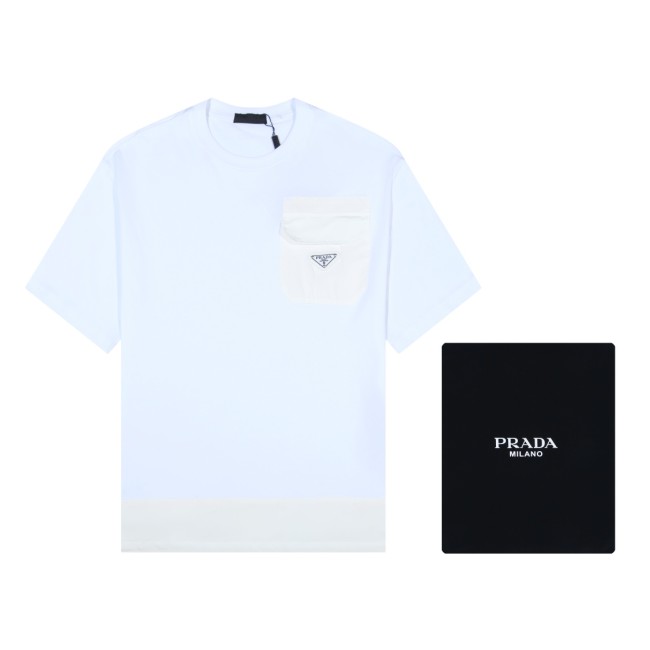 Prada Luxury Brand Women Mens Short Sleeve T-Shirt Whatapp