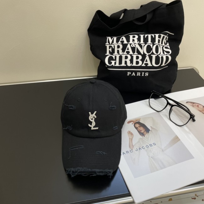 Saint Laurent YSL Men Womens Hats Luxury Brand Design Saint Laurent Baseball Hat with Original Box