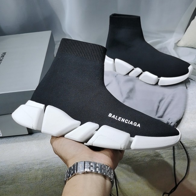 Balenciaga Womens Shoes Breathable Luxury Brand Fashion WOMEN'S SPEED SNEAKER 2.0 with Original Box Speed Sneakers Whatapp