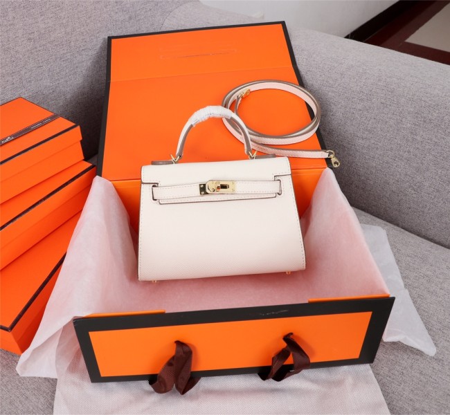 Hermes Womens Bags Handbags Luxury Brand Fashion Hermès Kelly Mini Kelly Second Generation Totes Whatapp