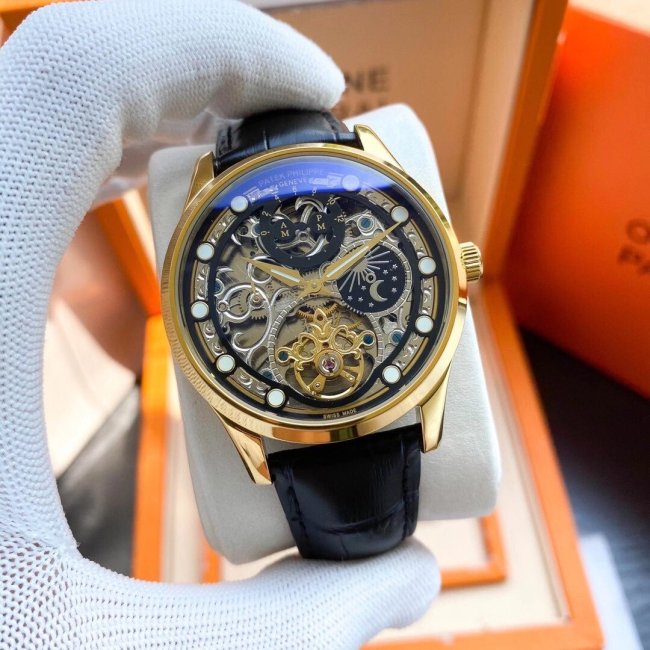 Patek Philippe Watch Luxury Brand Design Fashion Type with Original Box Whatapp