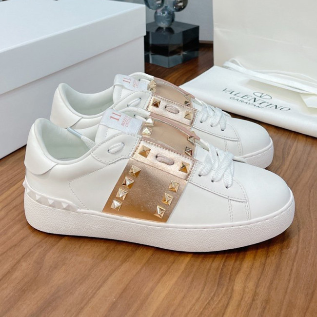 Valentino Men Shoes Fashion Design Luxury Brand OPEN SNEAKER WITH VLTN PRINT with Original Box WY0S0830BLUA01 Whatapp