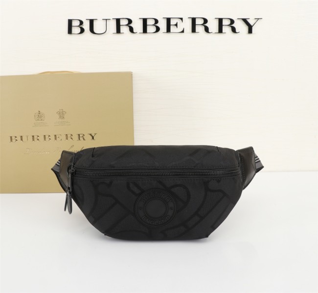 Burberry Men Womens Bag Small Monogram Recycled Polyester Cannon Bum Bag Whatapp