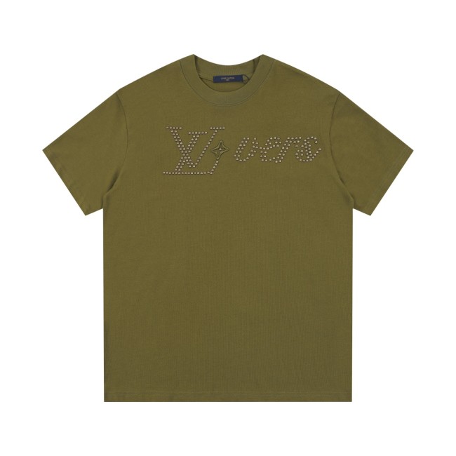 Louis Vuitton Luxury Brand Men Womens Short Sleeve T-Shirt Whatapp