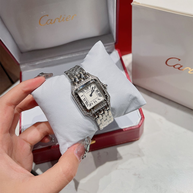 Cartier Womens Watch Luxury Brand Design Fashion Type with Original Box Whatapp