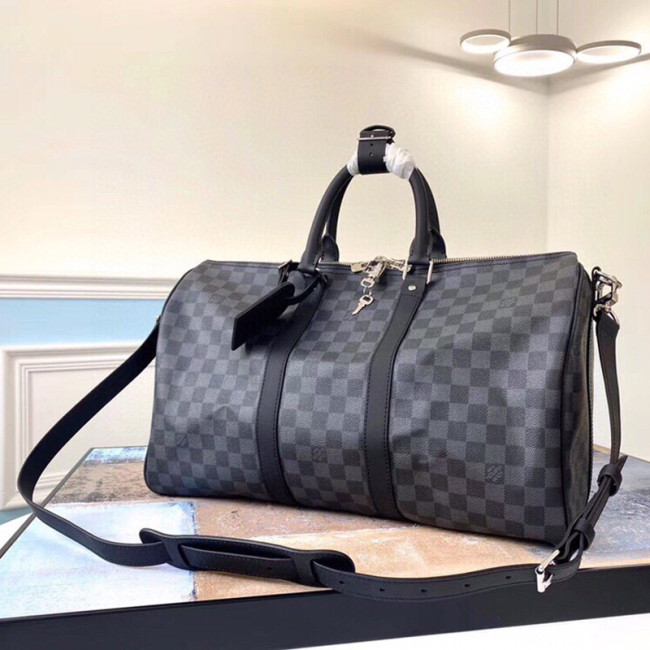 Louis Vuitton Womens and Mens Unisex Bags Luxury Brand LV Keepall Bandoulière 45 Fashion N41418 Whatapp