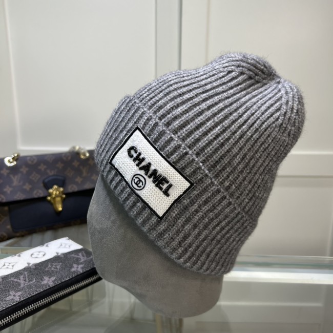 Chanel Men Womens Hats Luxury Brand Knit Hat with Original Box